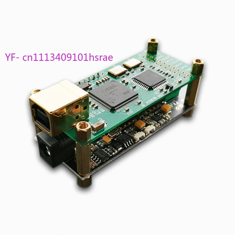 Amanero interface + ES9038 Q2M audio decoder board hifi fever USB sound card DAC kit supports DSD