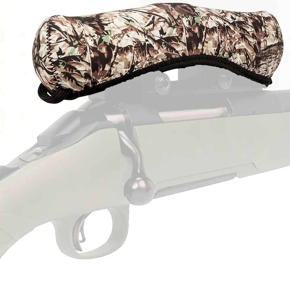 Neoprene Camouflage Optic Scope Cover Waterproof Dustproof Protector Sleeve for Outdoor Hunting Shooting
