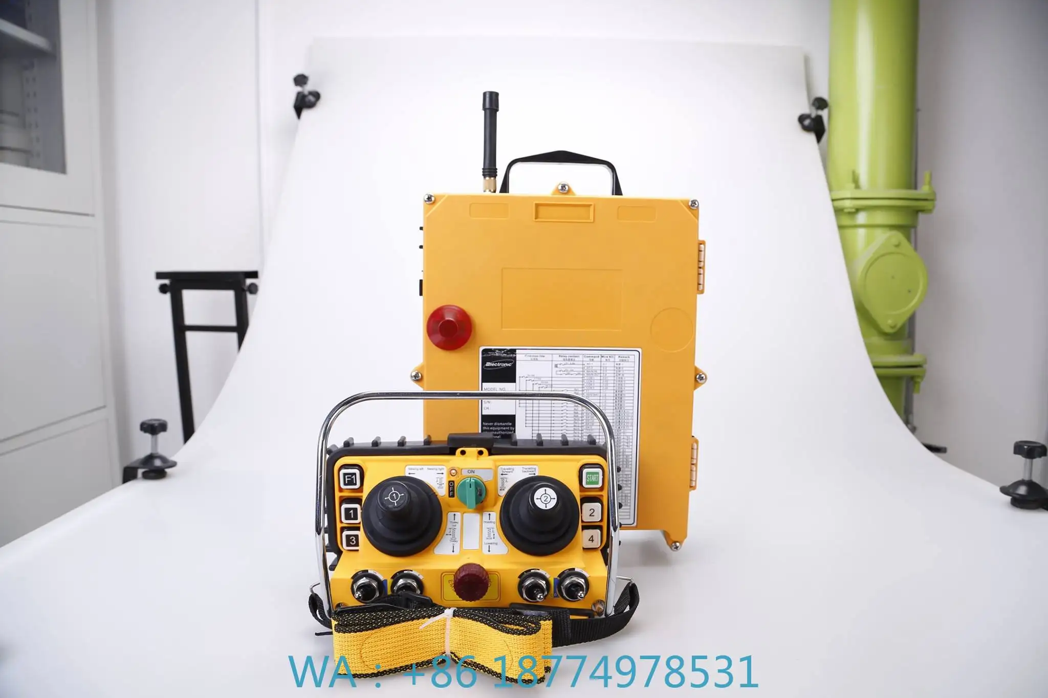 

Controller F24-60 Automotive Crane Remote Control System Joystick Radio Remote