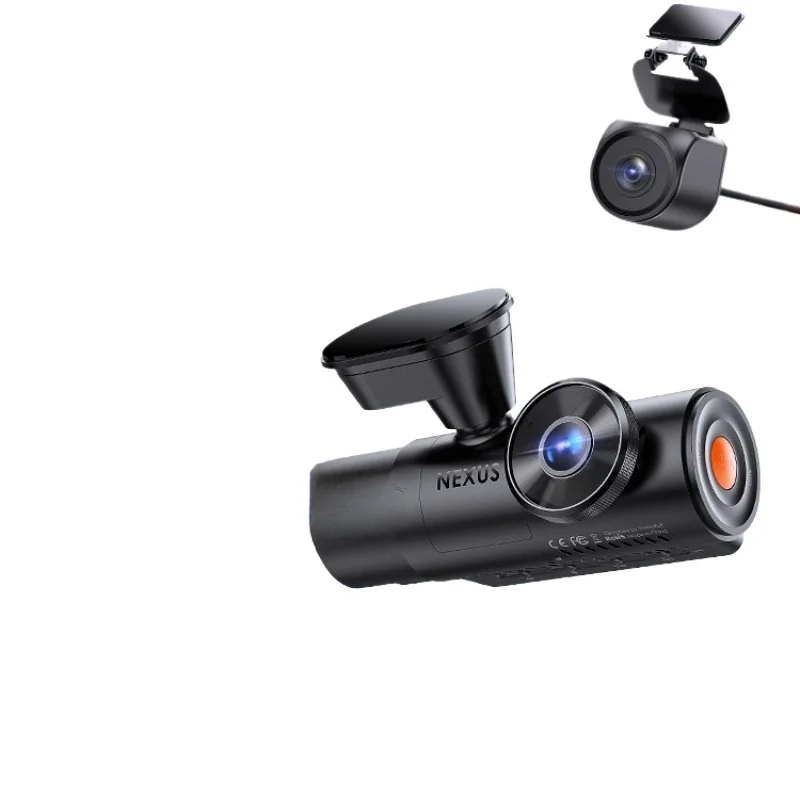 

4K2025 новый регистратор для вождения, передняя и задняя двойная камера, двойная запись, три камеры внутри и снаружи, двойная запись