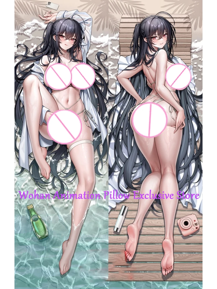 

Dakimakura Anime Pillow Cover Seaside Daydreams Double Sided Print 2-Side Print Pillowcase Body Decoration