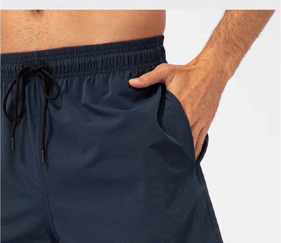 New Men's Fashion Sports Fitness Shorts Comfortable Breathable Quick Drying Pants Loose Leisure Running Short Pant Size S-XXL