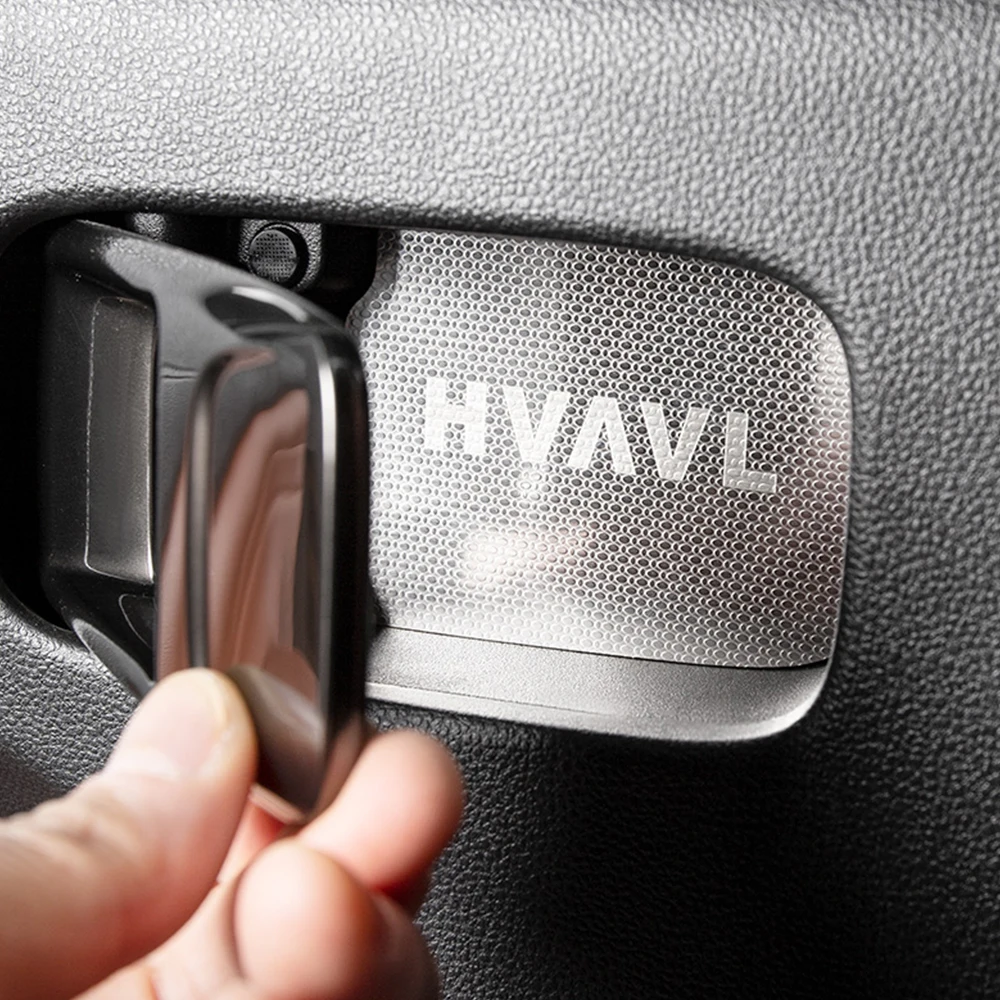 

4 PCS For GWM HAVAL H9 Inner Door Bowl Sticker Handle Protection Beautiful Interior Modification Stainless Steel Products