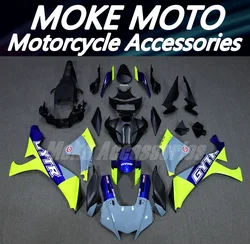 Motorcycle Fairings Kit Fit For Yzf R1M R1 2020 2021 2022 2023 Bodywork Set High Quality Abs Injection Neon Gray Fluorescence
