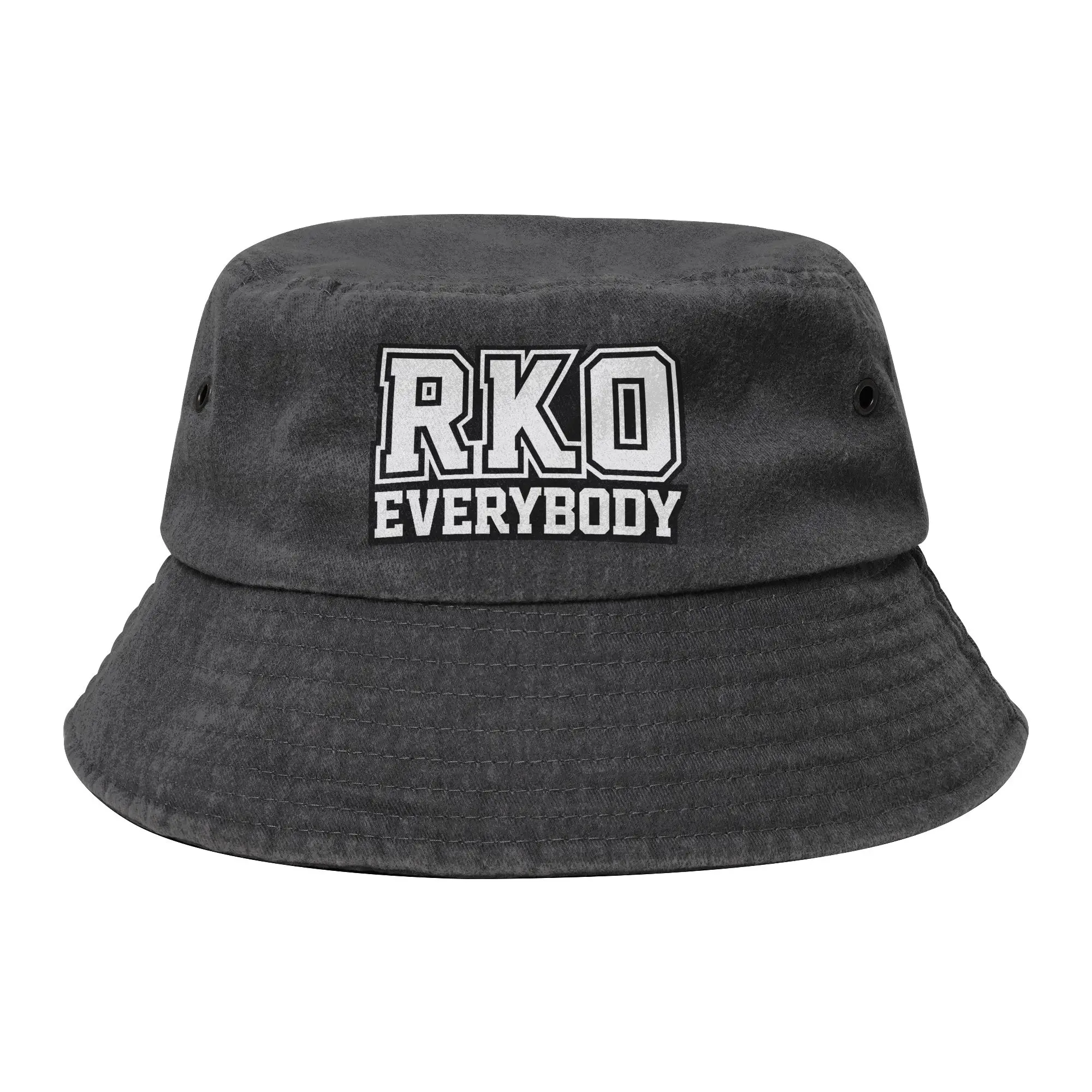 Randys Ortons RKO Casquette Bob en Coton pour Femme et Homme, Style Pêcheur en Denim, Tendance pour les Activités de Plein Air