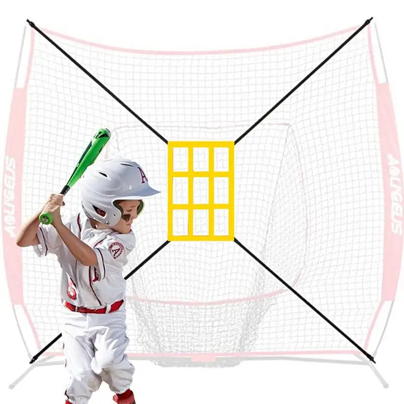 

Practice Net Baseball Portable Hitting Pitching Batting Training Net Baseball Backstop Net Portable Baseball Practice Net For