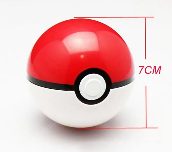 40/pcs Pokemon Pokeballs Action & Toy Figures 7cm balls +40pcs Free Random Mini Figures Inside Action & Toy Figures for Children