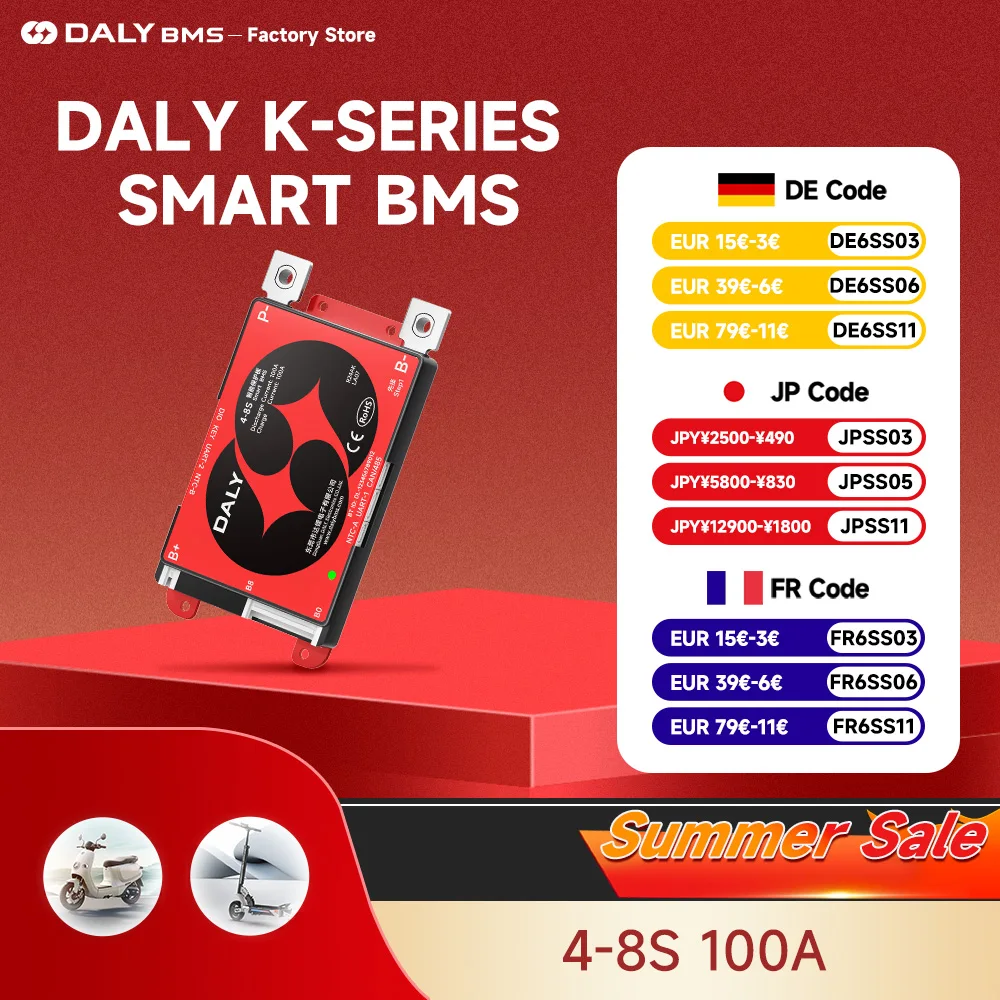 Daly Smart Bms 4S L…