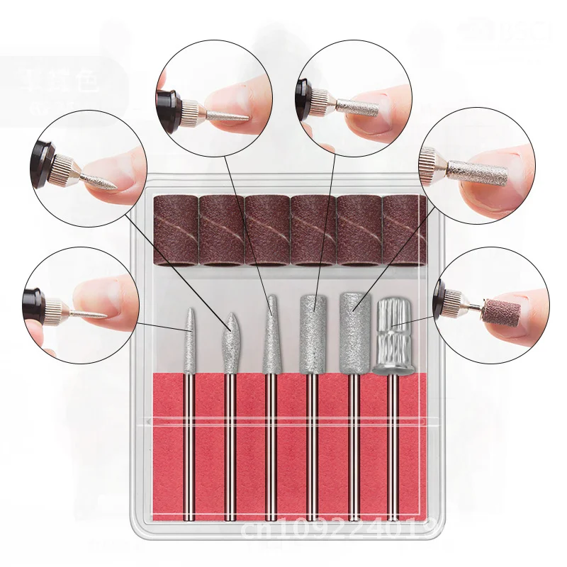 

Мини-электрическая ручка для полировки ногтей, шлифовальный станок для удаления омертвевшей кожи - розово-красный, синий, черный, зеленый, варианты цвета для маникюрного инструмента