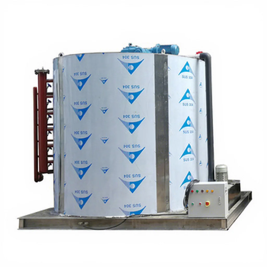 20 Tons Industrial Ice Flake Maker Machine Ice Evaporator  Industrial Para Maquina De Hielo En Escamas De 20 Toneladas