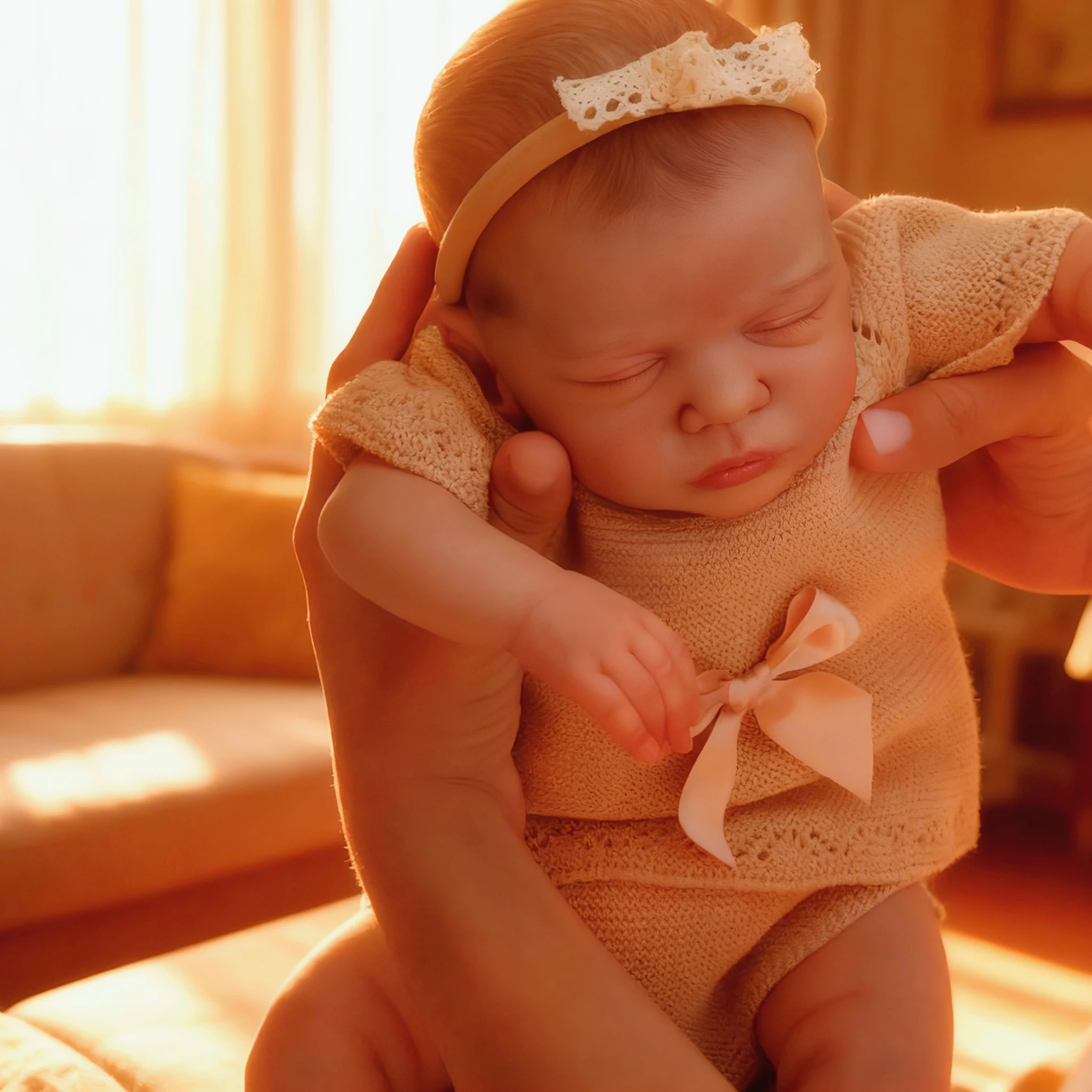 ตุ๊กตาเด็กเกิดใหม่ NPK ขนาด 18 นิ้ว รอมี่ เหมือนจริง สัมผัสนุ่ม น่ากอด ระบายสีหลายชั้น ผมวาดด้วยมือ ของสะสม