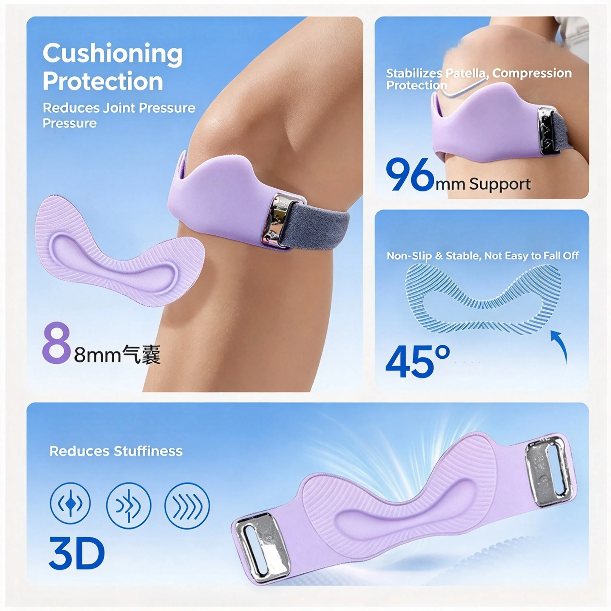 Joelheira desportiva ajustável - Running Belt avaliação e preço
