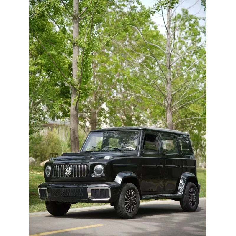 High-Speed 4-Door New Energy Vehicle 4x4 4.16m Long Agricola Scooter 3500-4500W Motor 401-500km Range Lithium/Lead-