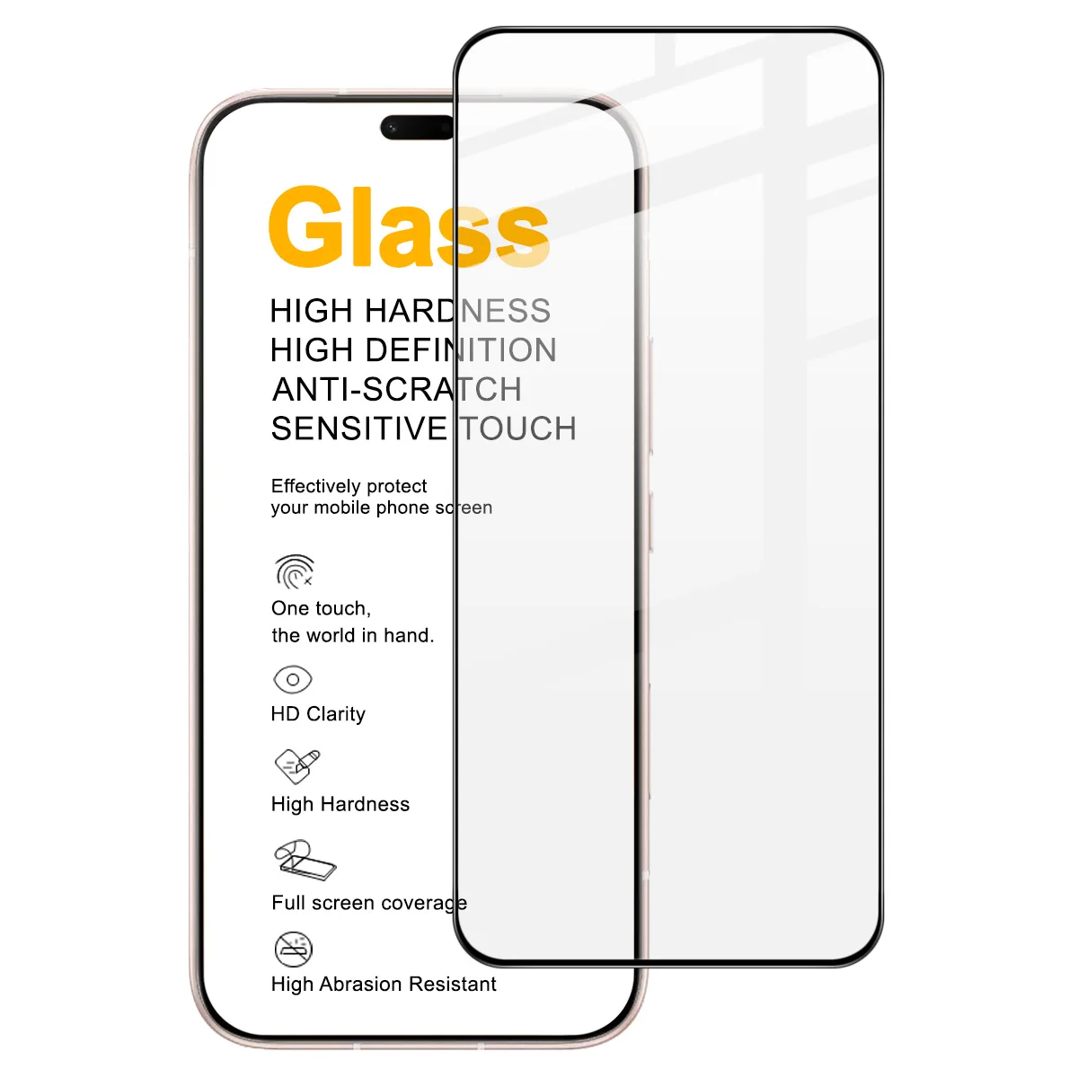 

IMAK Pro+ Tempered Glass for Honor 600 Lite 5G Screen Protector Film Support Fingerprint