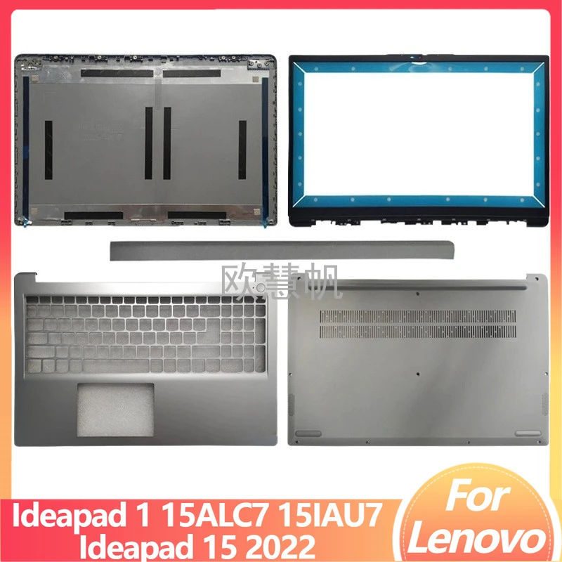 M New for Lenovo Ideapad 1 15ALC7 15IAU7 15IJL7 Ideapad 15 2022 Laptop LCD Back Top Cover Front Bezel Palmrest Upper Bottom Case