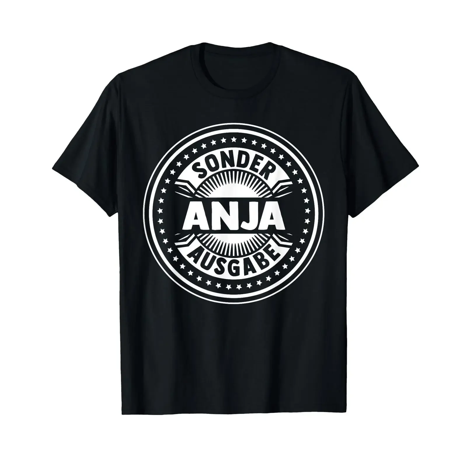 Anja T-Shirt, Vintage-Look, gewaschen, stilvoll, unisex, vielseitig, dehnbar, bequem, leicht lässig, modische Streetwear-Designerkleidung