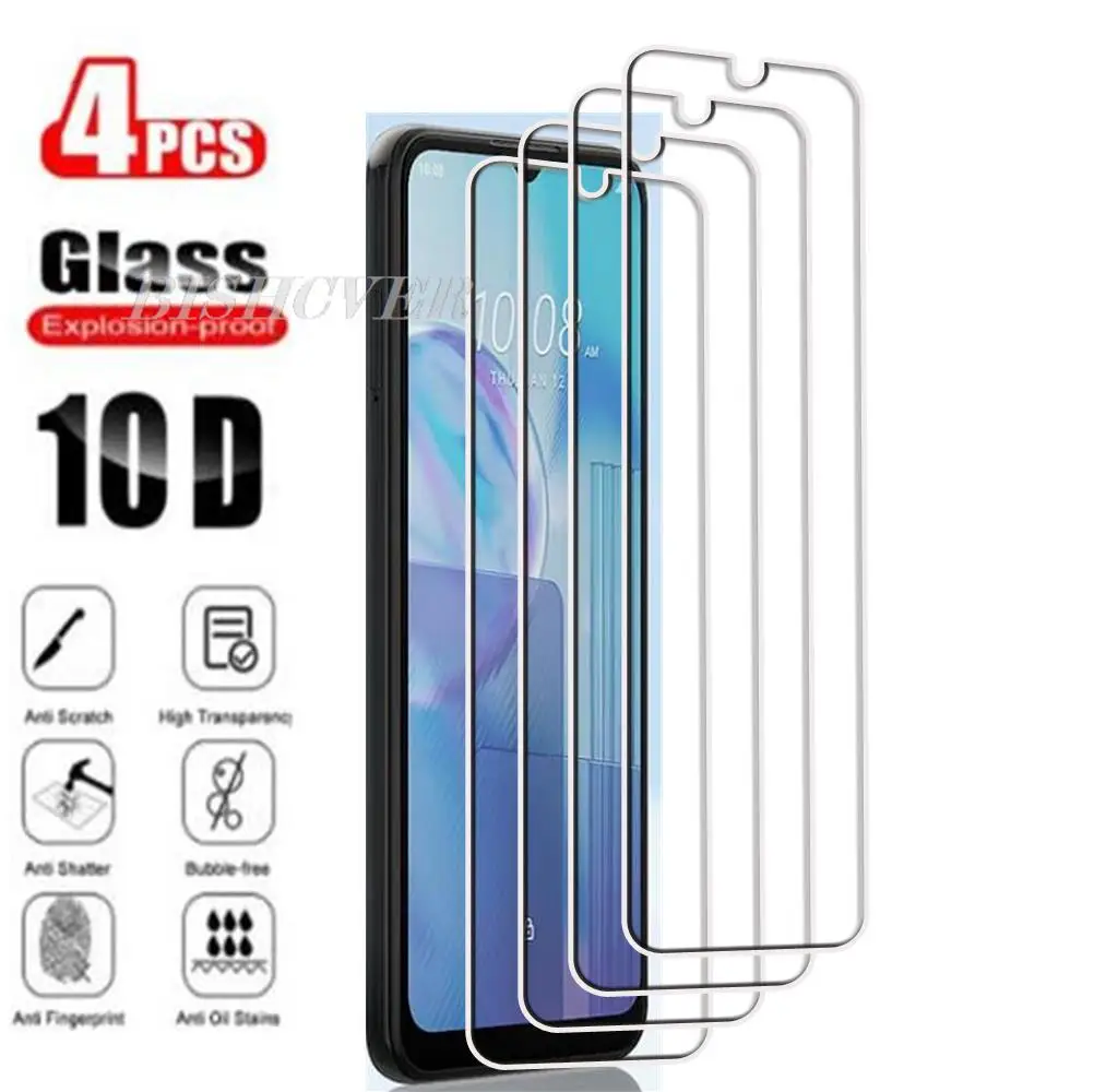 4Pcs Tempered Glass FOR HTC Wildfire E Star 6.52