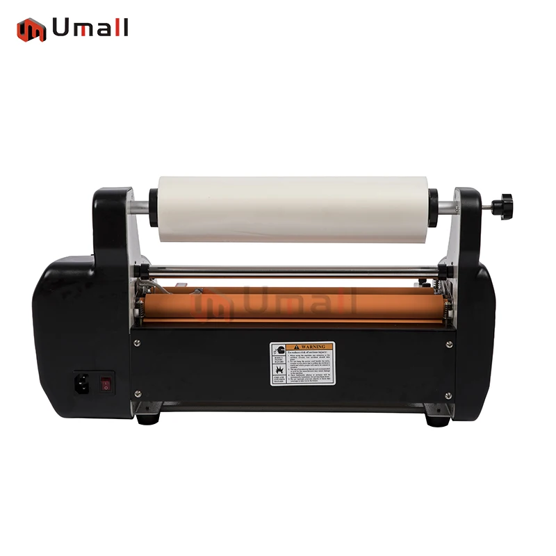 Simple Plastic Laminating Machine Heat Hot and Cold Laminator Roll Laminator and Rewinder Machine With Cutting
