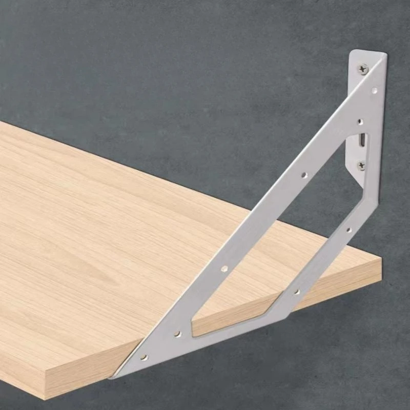 موصل زاوية الأثاث العالمي الفولاذ المقاوم للصدأ ، قفل رمز الزاوية ، الدعم الثلاثي ، قوس ، تركيبات الأثاث