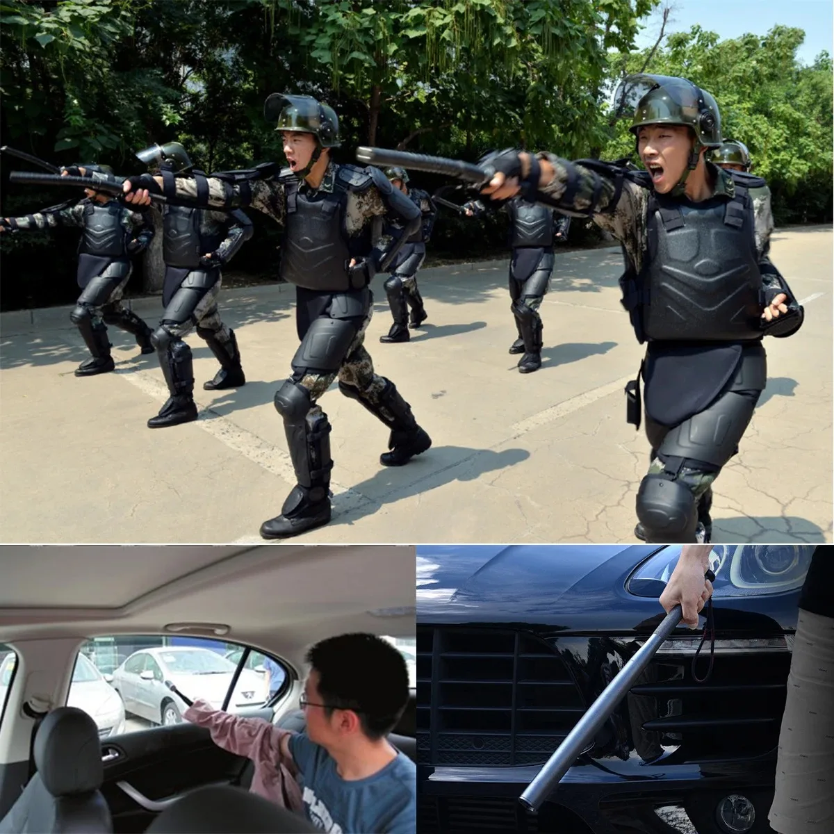 سبائك الألومنيوم مضرب بيسبول LED مصباح يدوي السوبر مشرق مقاوم للماء الشعلة للإضاءة في حالات الطوارئ الدفاع عن النفس في الهواء الطلق