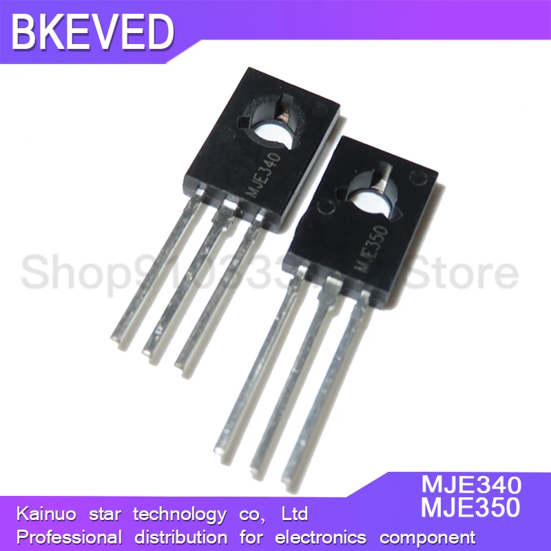 10pcs (5PCS MJE340 + 5PCS MJE350 ) TO-126 KSE340 KSE350 TO126 new original amplifier tube