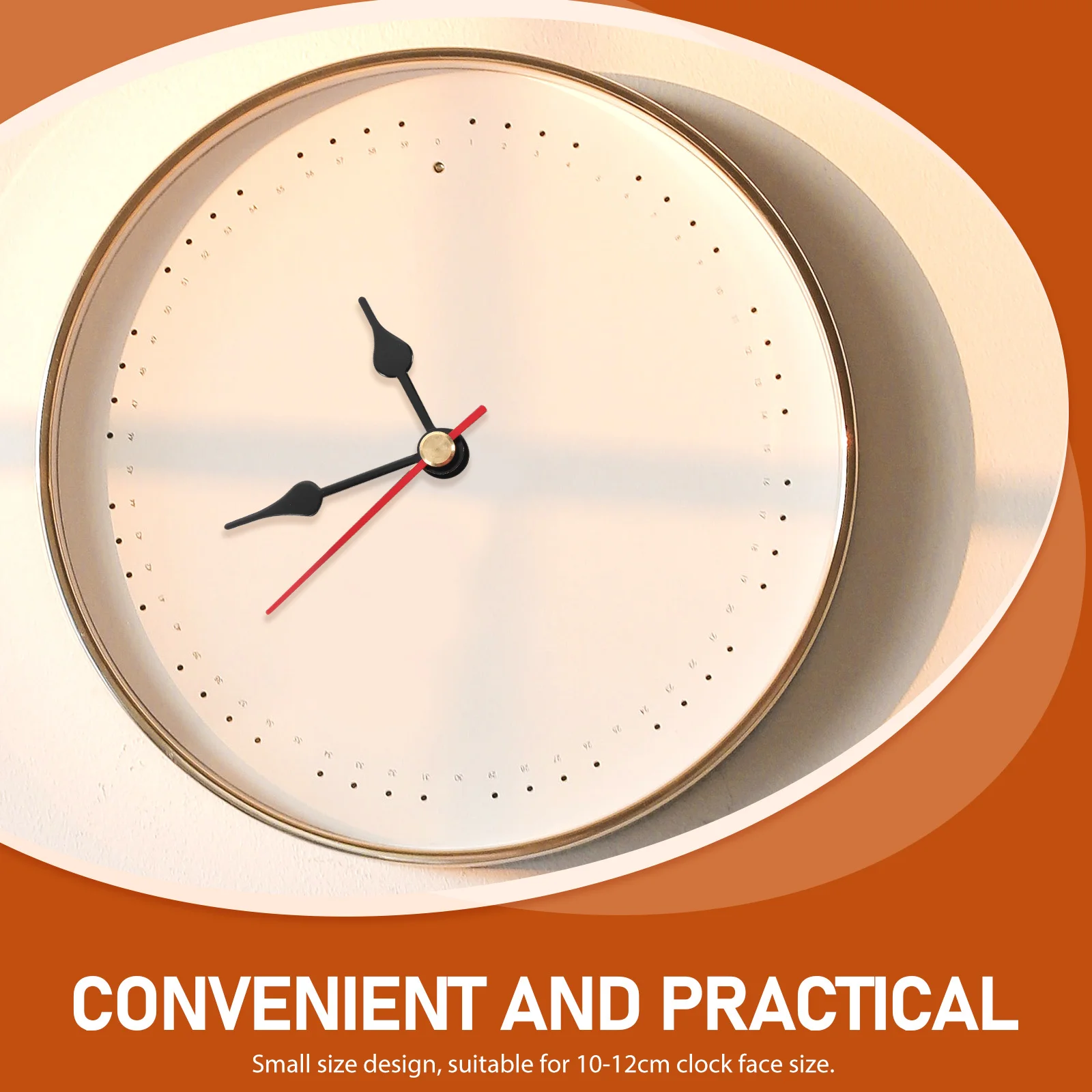 

1Set Clock Parts Kit Operated Clock Mechanism Replacement for 10-12Cm Dials Precision Movement DIY Home Decoration