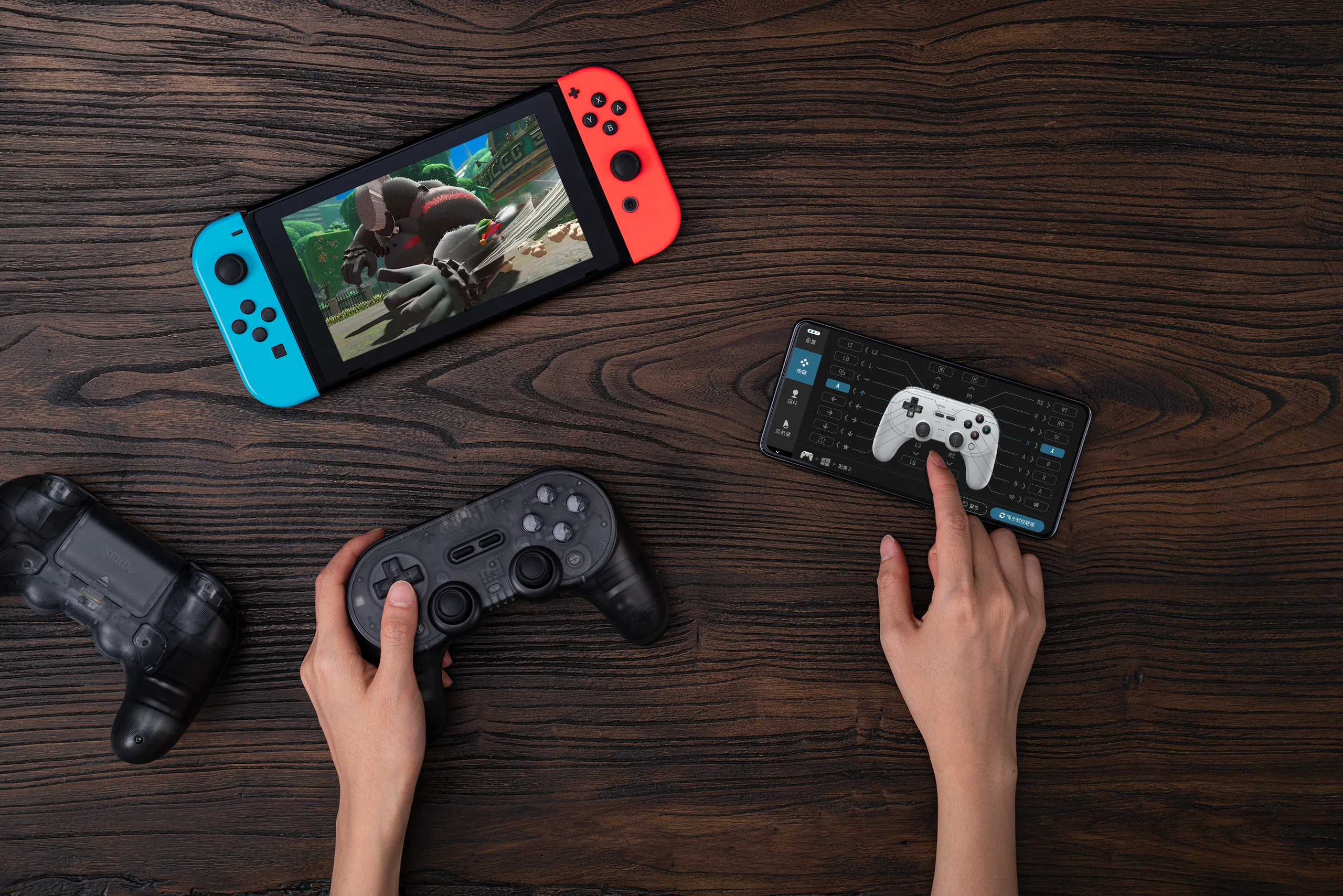 8BitDo Pro 2 وحدة تحكم لاسلكية SN30 Pro عصا التحكم للتبديل 2 لا حزمة غمبد لابل PC macOS أندرويد Steam Raspberry Pi