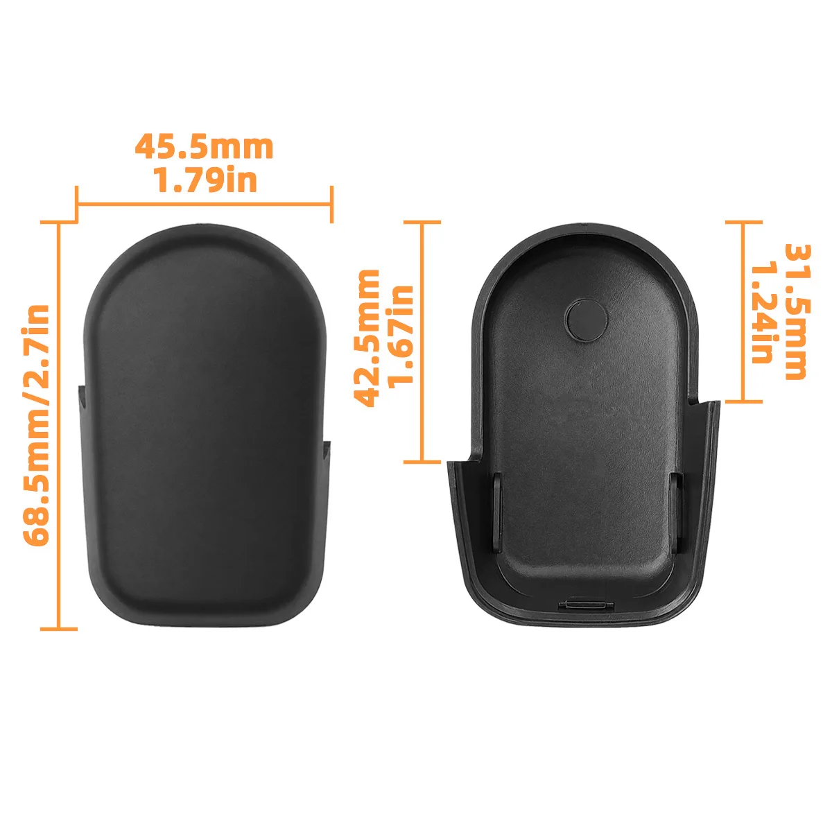 Mutterkappe für den Heckscheibenwischerarm, passend für Porsche Cayenne 2002-2010, 95562832002, 95562832000, langlebige Schutzabdeckung Zubehör – Detail 8