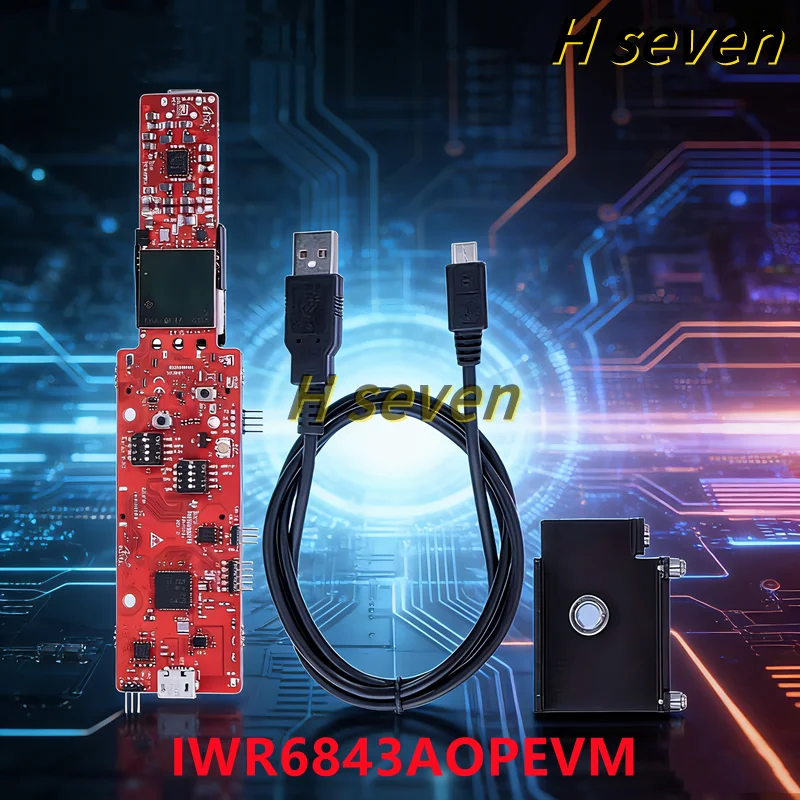 

1 шт./лот IWR6843AOPEVM AoP Однокристальный микроконтроллер MCU с радарным датчиком 60-64 ГГц для автомобилей