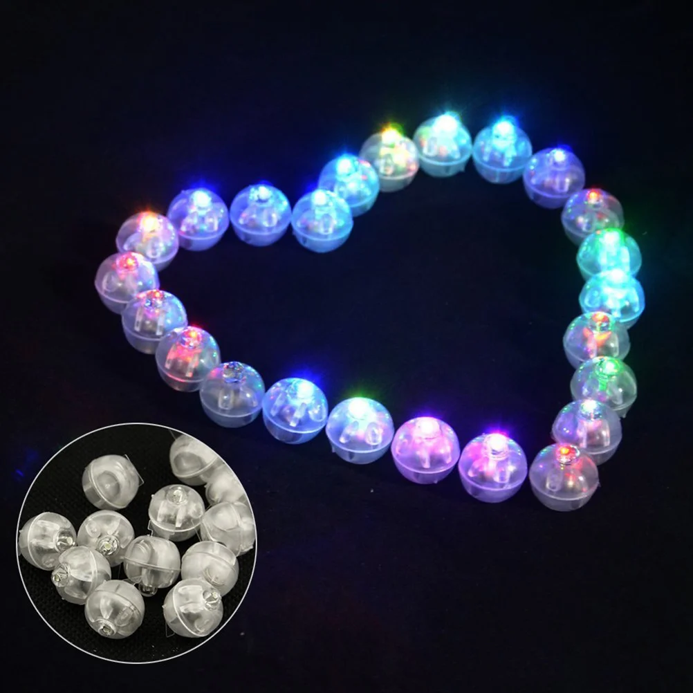 

150 Pcs LED Balloon Light Mini Round Lamp Luminous Night Glow Party Home WeddingDecoration Festivals Celebrations
