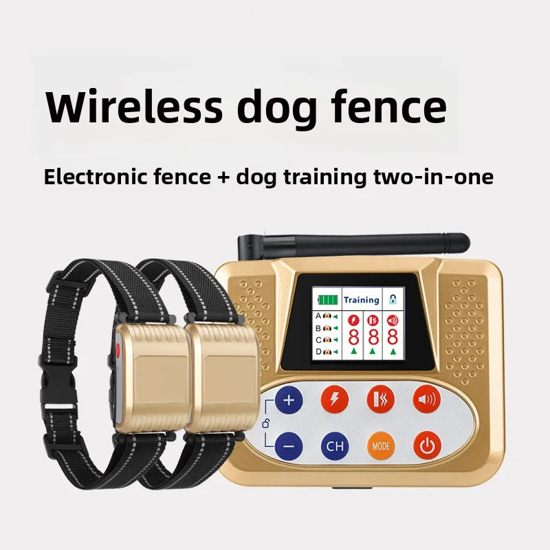 Wireless Dog Training Collar Electric Pet Containment System Multi Collars Dogs Adjustable Range Waterproof Receiver Collar