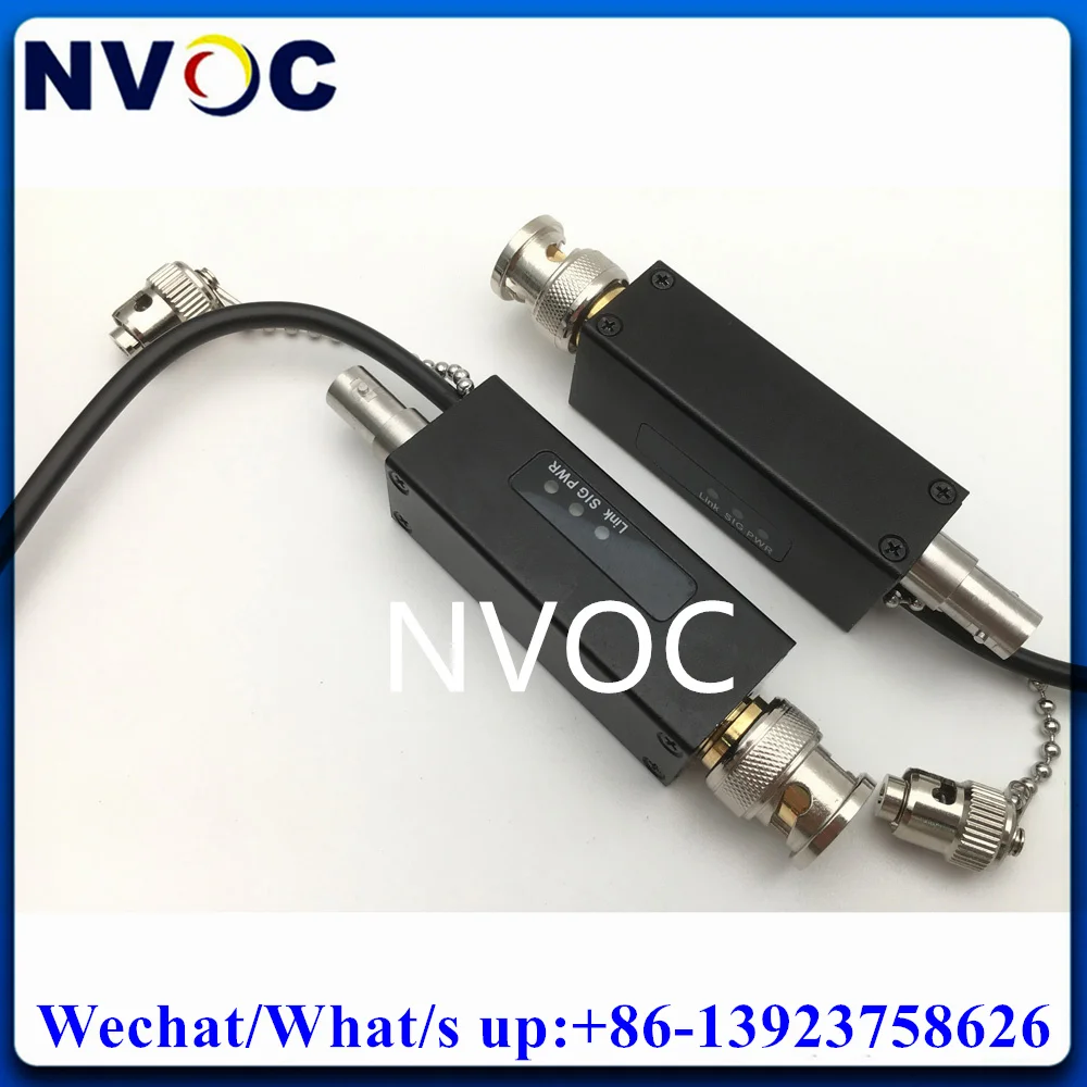 Super Mini 12G-SDI USB/DC3.5 Fiber Converter 3840*2160@60Hz BNC Coaxial Signal Video Transceiver Extender Over ST Connector