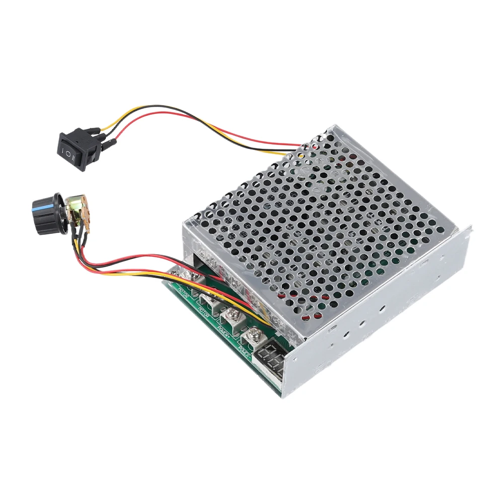 Motor Driver Controller Board 100A Regulating Current DC Speed Controller 12V 24V 48V Forward/Reverse Electronic Components