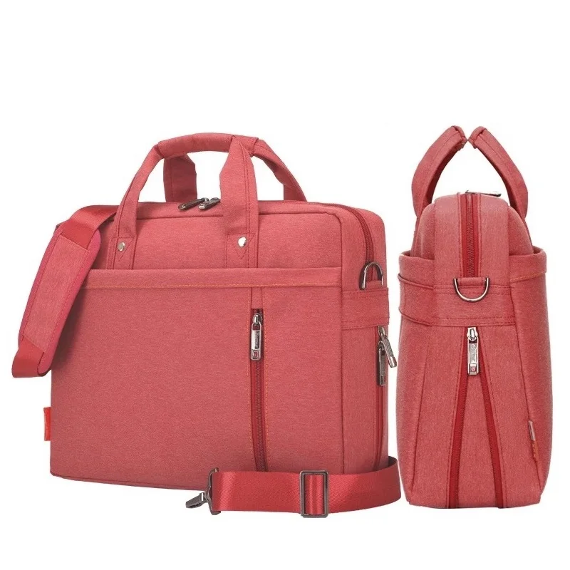 Shockproof Messenger Laptop Bag 13.3,14,15.6,17.3,18 Inch,Briefcase Man Lady Shoulder Case For Macbook Air Pro Notebook Computer