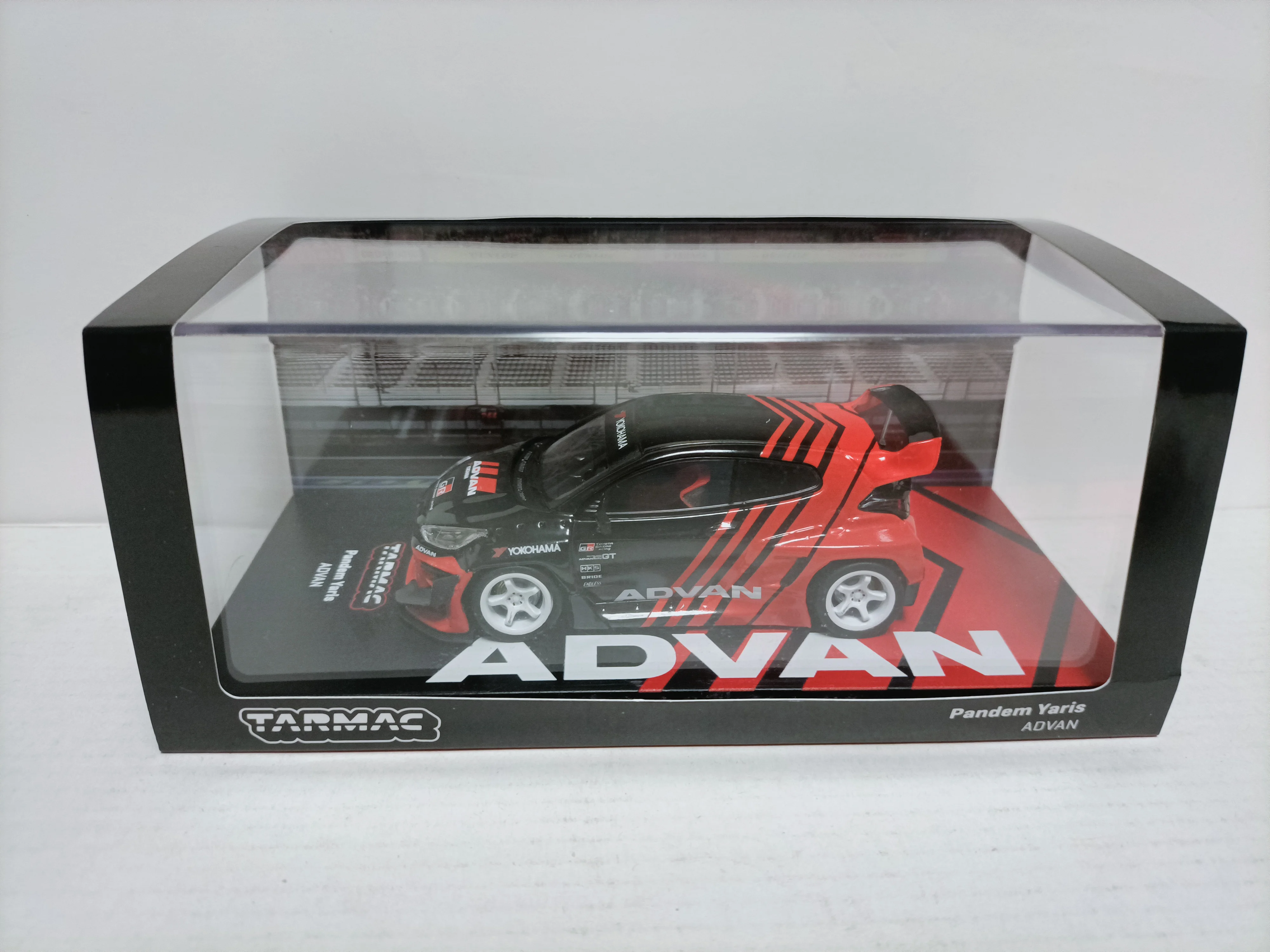 tarmac-tw-1-43-toyota-yaris-rocket-rabbit-wide-body-modele-de-voiture-de-sport-modifiee-yaris-advan