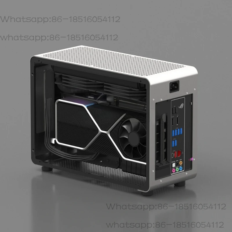 G1-pro aluminum alloy chassis A4 sfx240 water-cooled itx transparent chassis