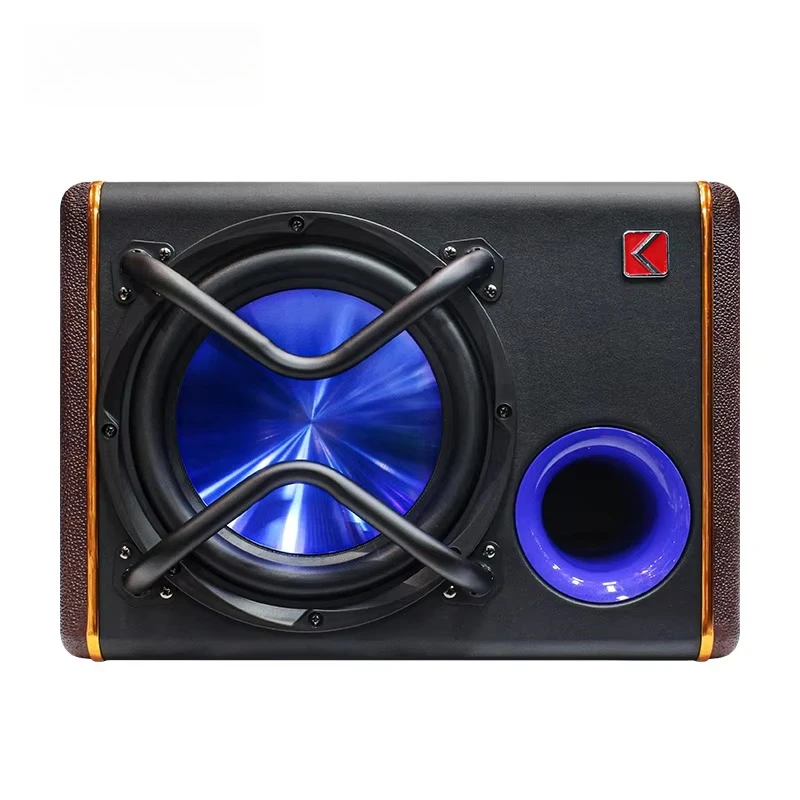 4pcs Wholesale 10 Inch Refit Speaker Box DC 12V  MAX 1200W Big Power Car Subwoofer With Amplifier
