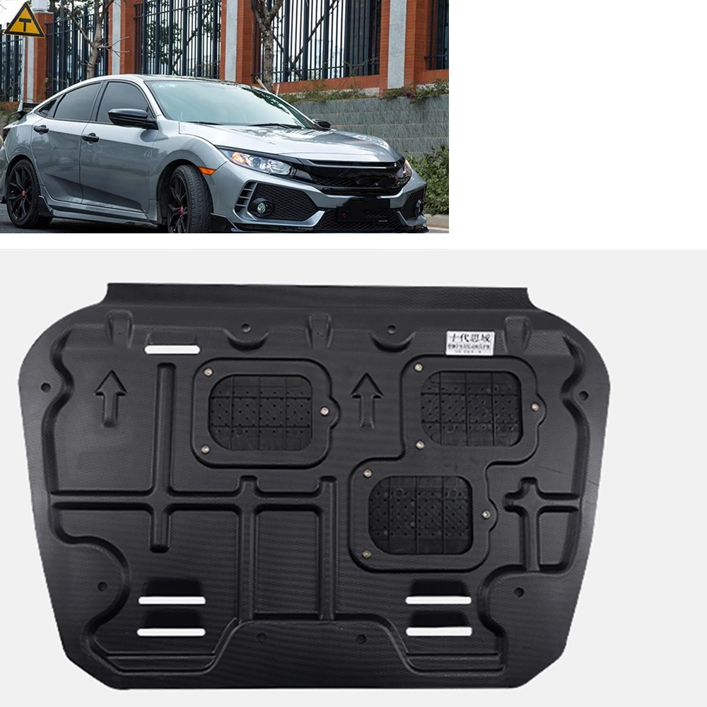 

Under Engine Guard Plate Splash Shield Mud Fender Cover Mudguard Exterior Mudflap For Honda Civic 2016 2017 2018 2019 2020