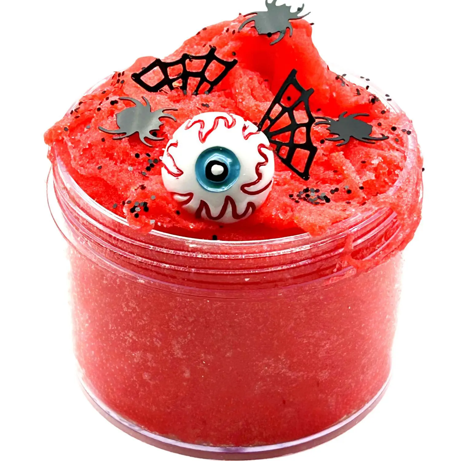 Slime Set Fluffy Charm Toy Halloween Pumpkin Skull Silk Mud 100ml Slime Kids Puzzle Gift Adult Decompression Toy Modeling Clay