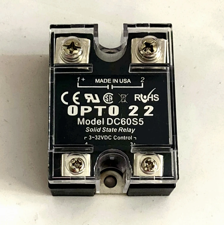 

OPTO 22 DC60 S5 Opco Single-phase Solid-state Relay DC Control 32VDC