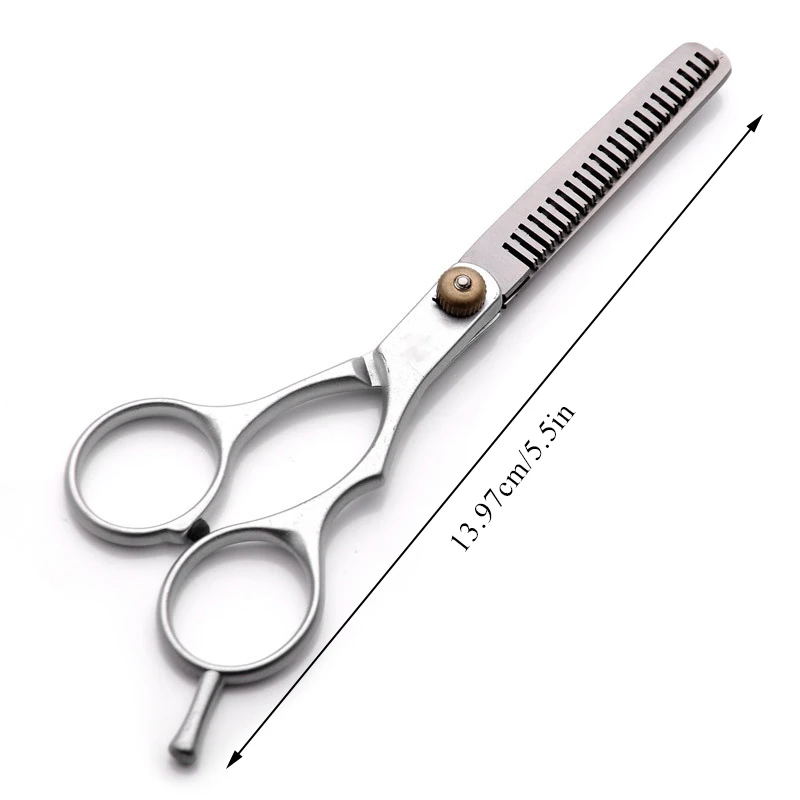 Professional Hair Scissors Barber Hair Cutting Shears Thinning Scissors Stainless Steel Salon Hairdressing Scissors Silver