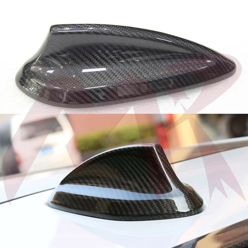 For BMW 1 2 3 4 5 6 7 8 Series X 3 4 5 6 7 Dry Carbon Fiber Roof Antenna Cover Decorative Shark Fin