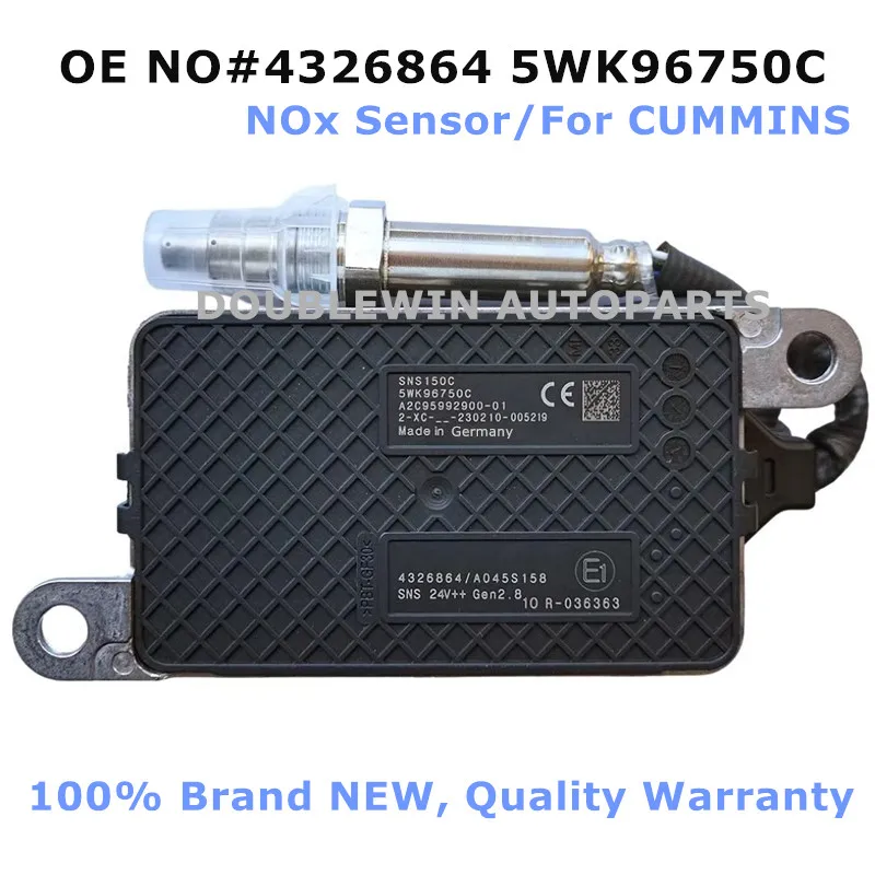 5WK96750C 4326864 A2C95992900 Nitrogen Oxygen NOx Sensor For CUMMINS Engine  Car Styling Accessories 24V