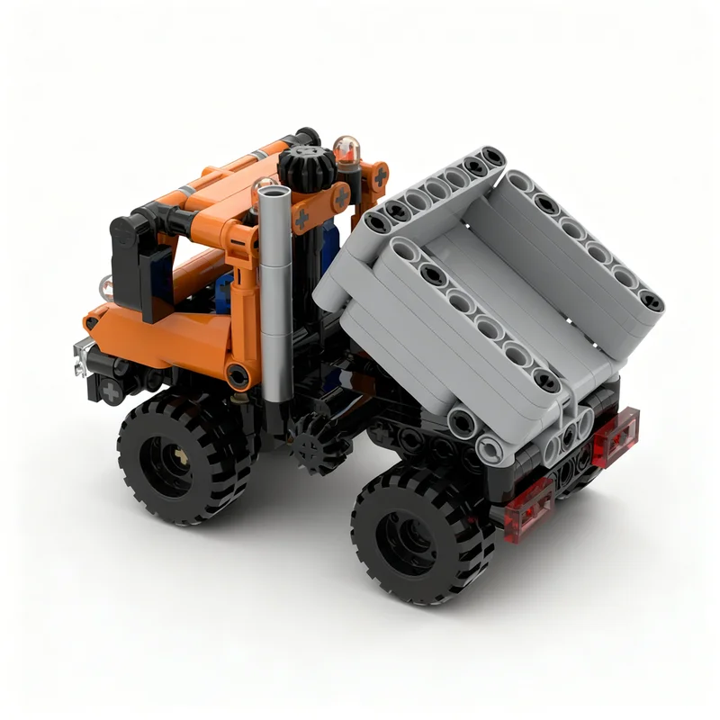 239pcs MOC Mini Technical Unimog Model Building Blocks Construction DIY Toy Idea Creative Education Christmas Gifts Brick Kids