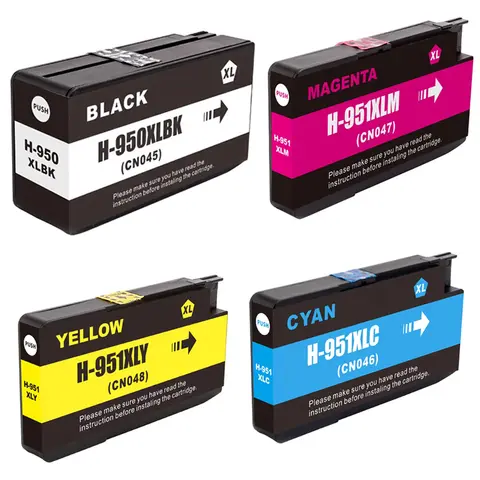 950XL 951XL 950 951 XL Ink Cartridge for HP950 for HP Officejet Pro 8100 8600 8610 8615 8620 8630 8640 8625 8660 8680 251dw 276d