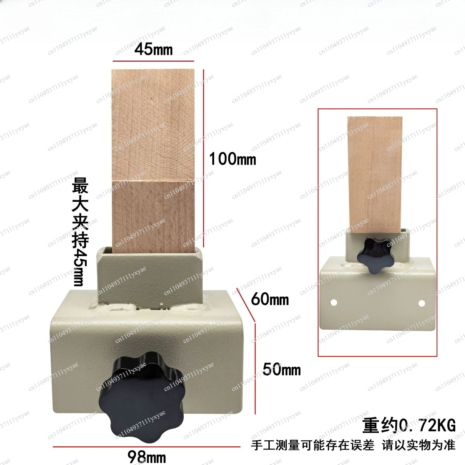 Stainless Steel Dovetail Fixing Plate for Bearing Iron Table Top Lifting System