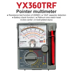 YX-360TRF YX360TRF multimetro analogico Tester puntatore tipo Zero strumento centrale 200 misurazione della resistenza Mohm