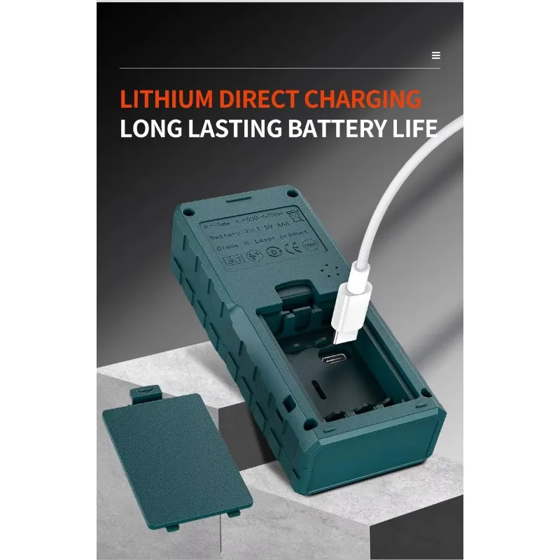 

Цифровой лазерный дальномер TULX с диапазоном измерения 0,05–80 м: измерение длины, площади, объема и по теореме Пифагора