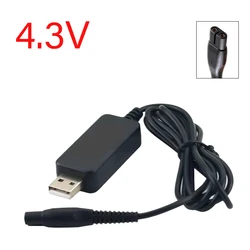 Do golarki Philips A00390 One Blade QP2520 QG3340 Adapter przewodu ładowarki Wtyczka USB Ładowanie RQ310 RQ311 Kabel ładujący USB 4,3 V