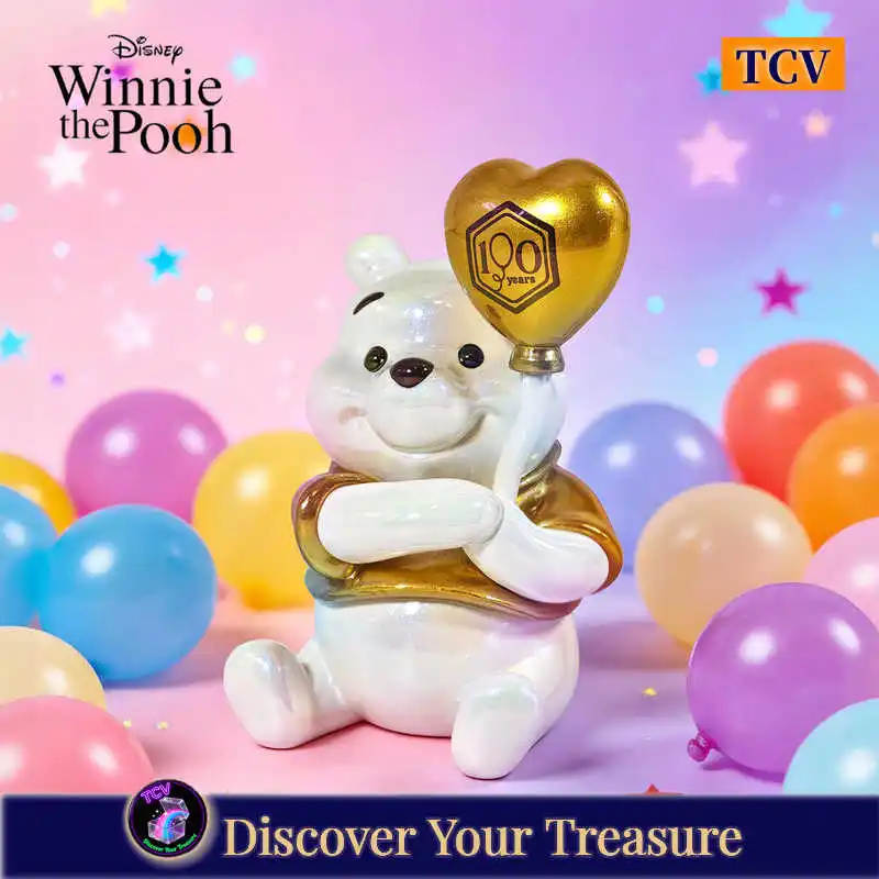 

Tcv Winnie The Pooh 100th Anniversary Blind Box Mini Figures Eeyore Tigger Piglet Collectible Desktop Ornament Mystery Box